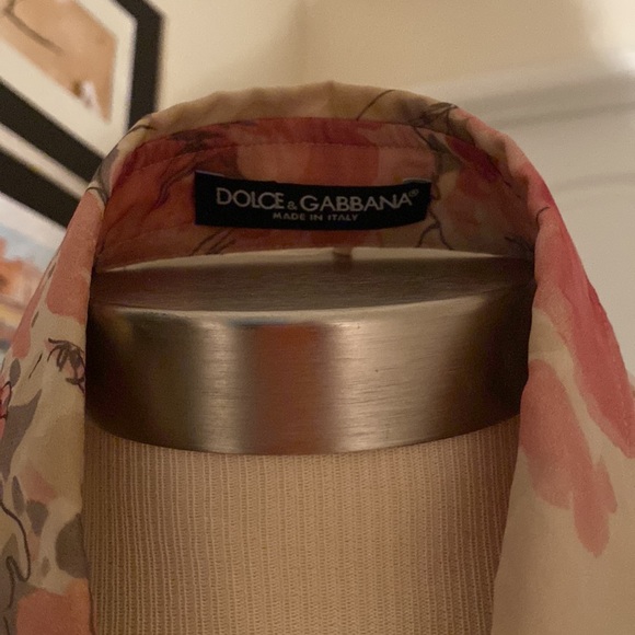 one of a kind, authentic see-through blouse from dolce & gabbana with flaws - Picture 4 of 16